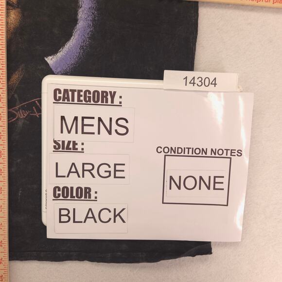 Jimi Hendrix Band Crew Neck Short Sleeve Graphic T Shirt Mens Size L Black - Picture 8 of 9